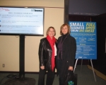 Angie and Gisele participate in Small Business Forum 2012